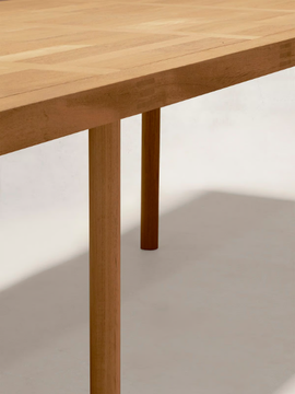 NANDI - Rectangular teak table by Phantom Hands - view 3